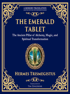 cover image of The Emerald Tablet